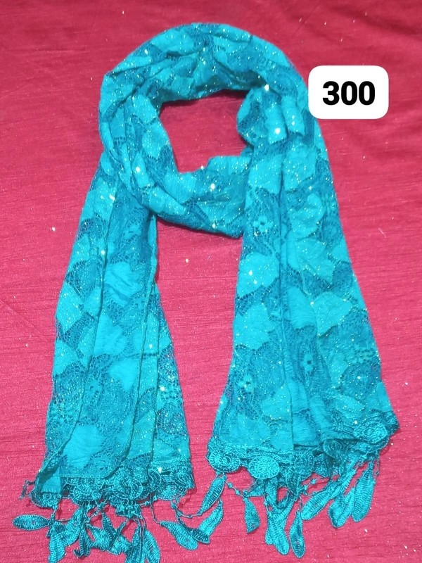FANCY STOLES - Cyan Aqua