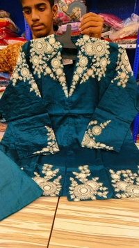 Cordsets Plus Size Embroidered - green, 5xl 50