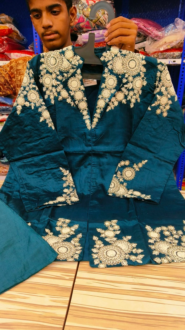 Cordsets Plus Size Embroidered - green, 5xl 50