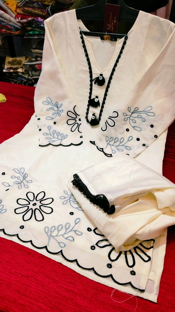 Mayra4308  - White, Free Size