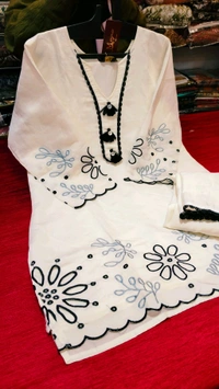 Mayra4308  - White, Free Size