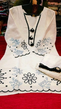 Mayra4308  - White, Free Size