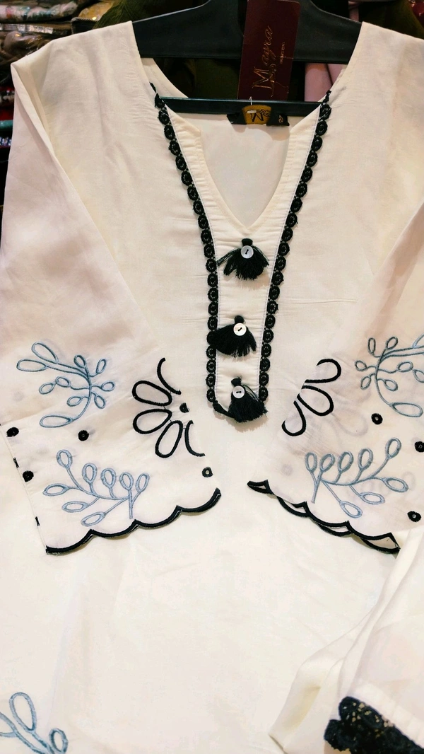 Mayra4308  - White, Free Size
