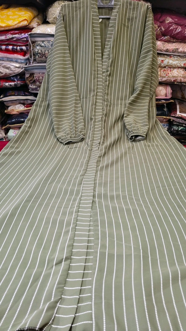 Fancy Abaya - Green, 50inch 4xl