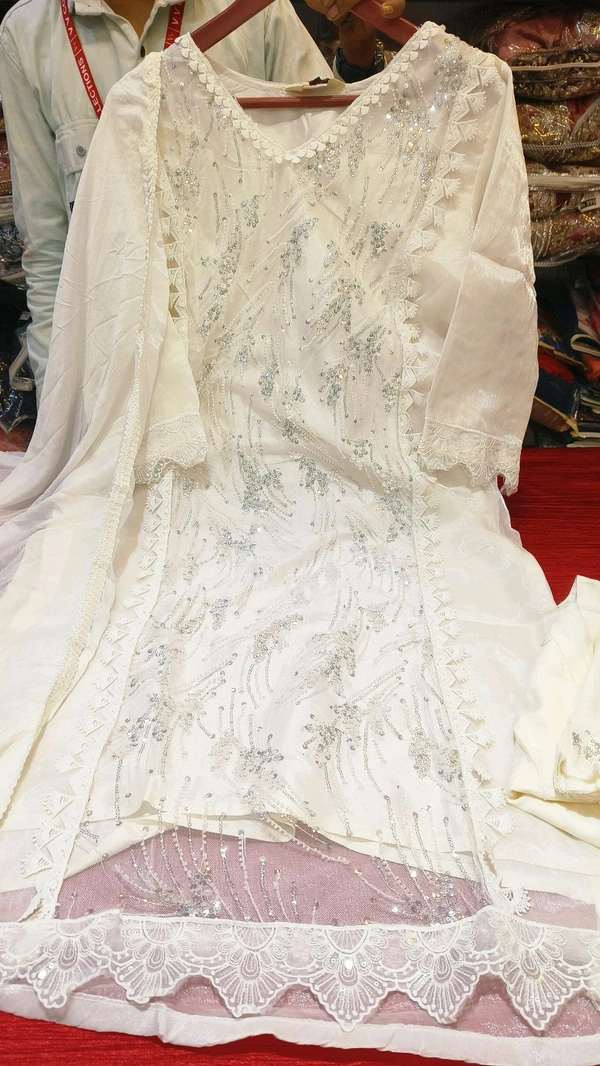  Pakistani readymade offer 1 - White, Xxl