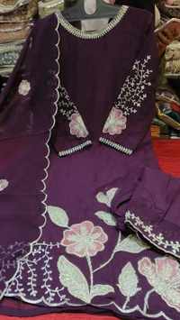  Pakistani readymade offer 1 - Purple, Xl