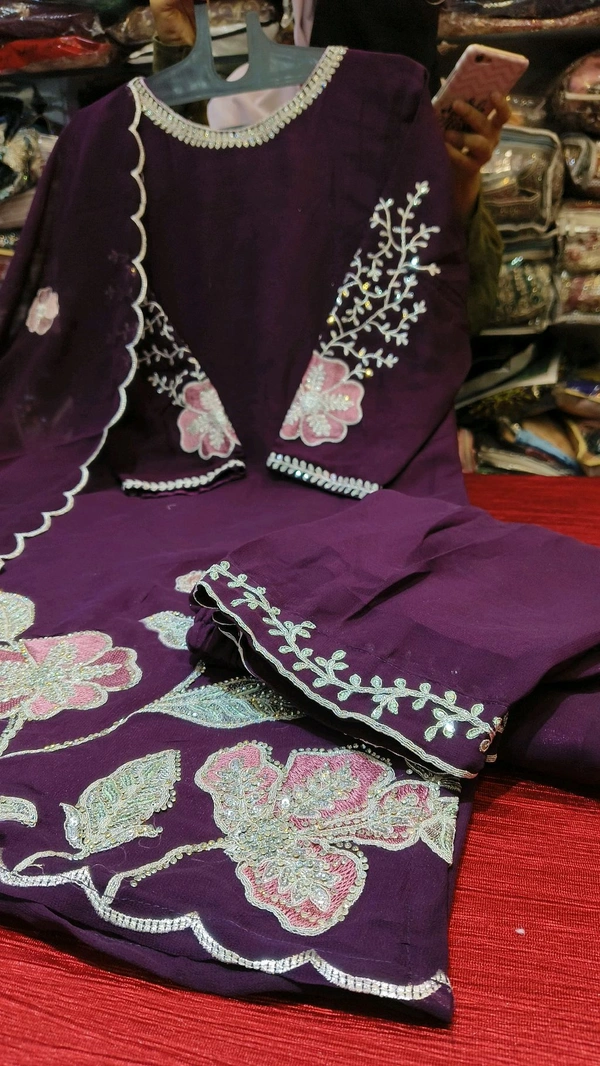  Pakistani readymade offer 1 - Purple, Xxl