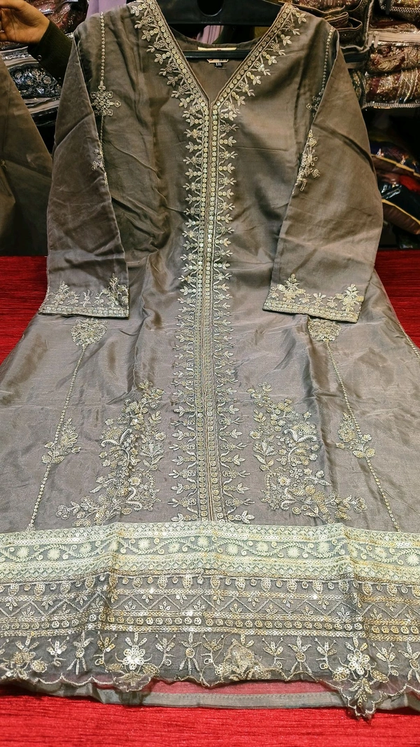 Pakistani readymade offer 1 - Gray, Xxl