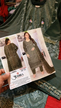 Pakistani readymade offer 1 - dark green, Xl