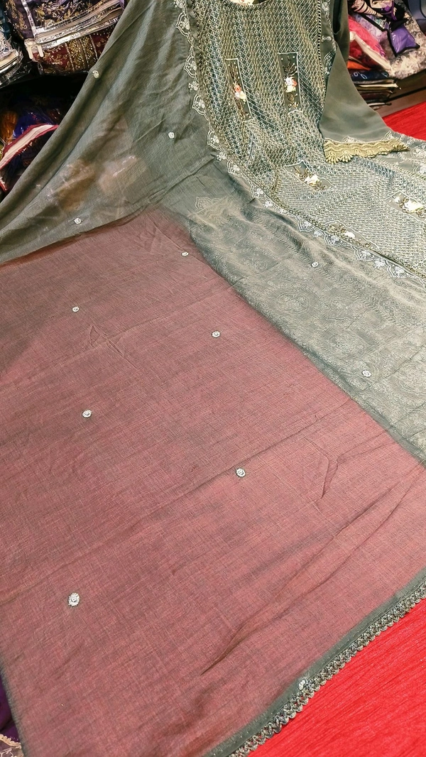 Pakistani readymade offer 1 - dark green, Xxl