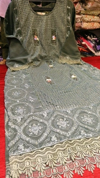 Pakistani readymade offer 1 - dark green, Xxl