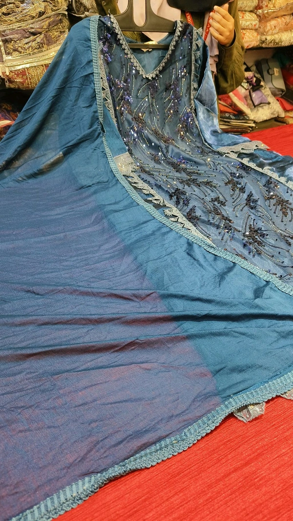 Pakistani readymade offer 1 - Blue, Xxl