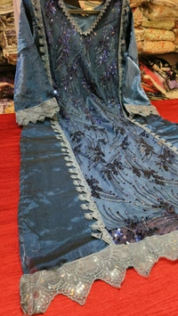 Pakistani readymade offer 1 - Blue, Xxl