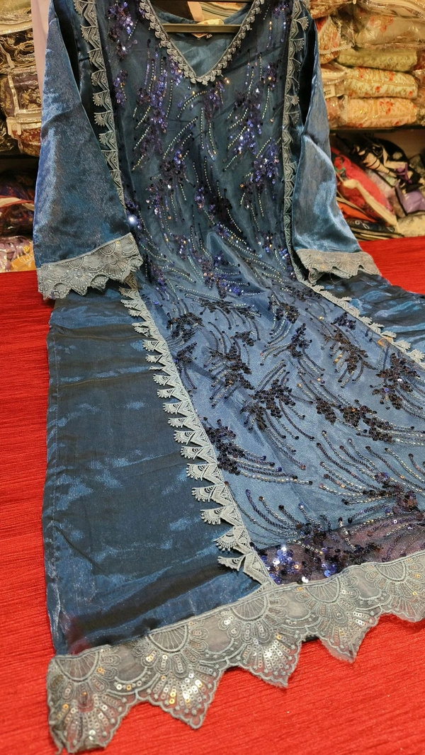 Pakistani readymade offer 1 - Blue, Xxl