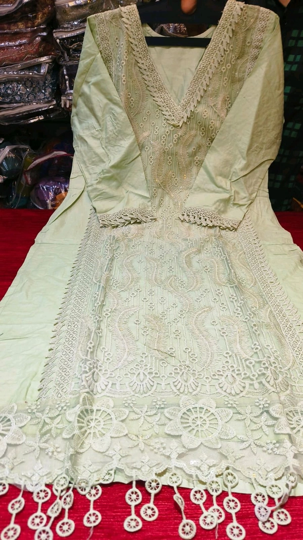 Pakistani readymade offer 1 - pista green, Xl