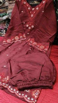 Pakistani readymade offer 1 - maroon, Xl