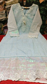 Pakistani readymade offer 1 - powder blue, Xxl