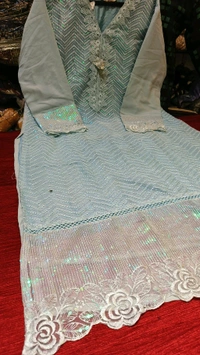 Pakistani readymade offer 1 - powder blue, Xxl