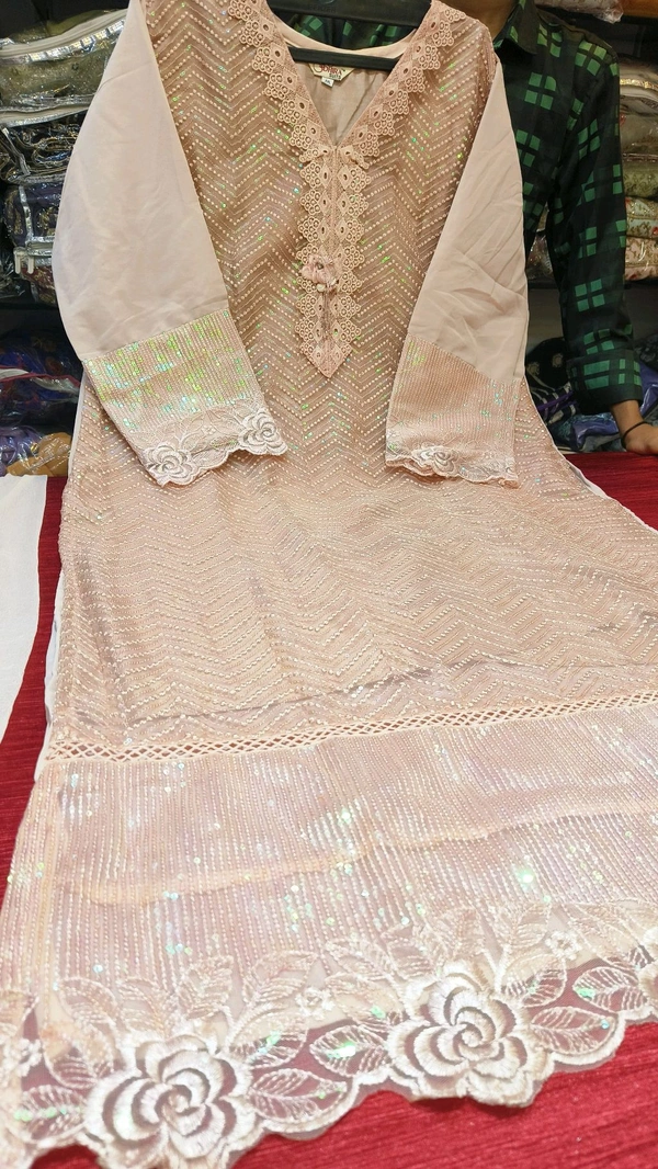  Pakistani readymade offer 1 - peach, Xxl