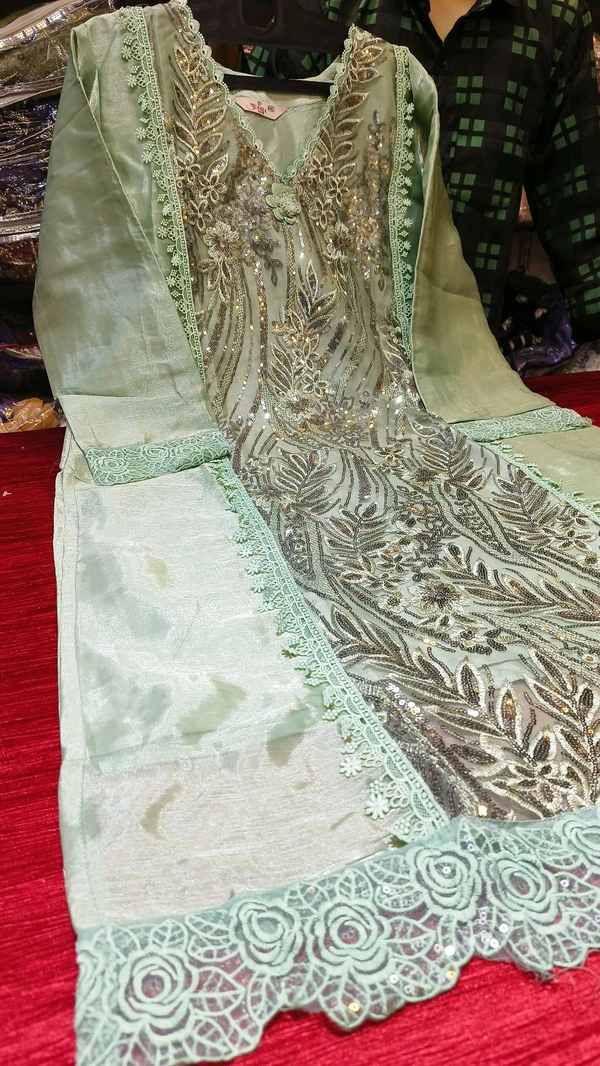 Pakistani readymade offer 1 - Green, Xxl