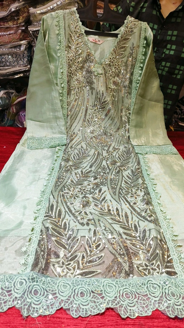 Pakistani readymade offer 1 - Green, Xxl