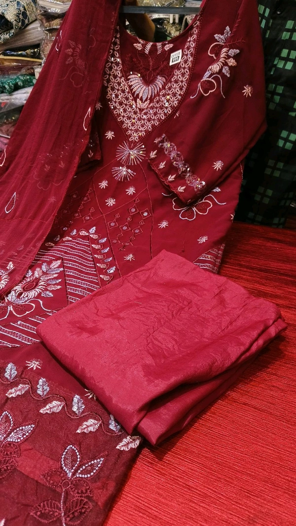 Pakistani readymade offer 1  - maroon, Xl