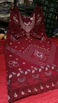 Pakistani readymade offer 1  - maroon, Xl