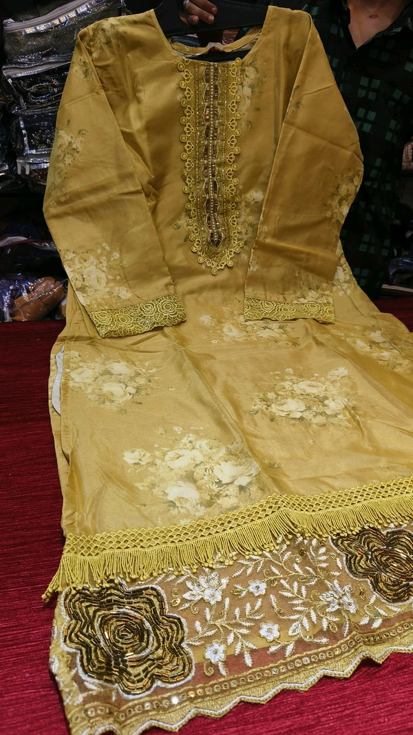  Pakistani readymade offer 1 - Xxl, mustard