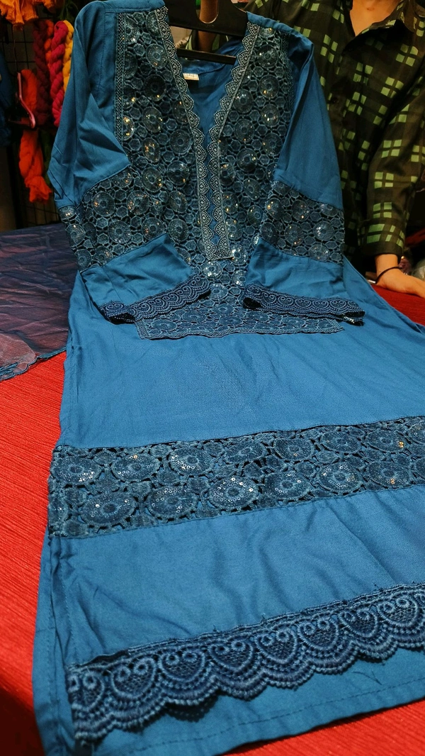  Pakistani readymade offer 1 - Blue, M