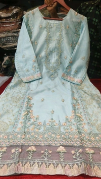 Pakistani readymade offer 1 - Blue, Xxl
