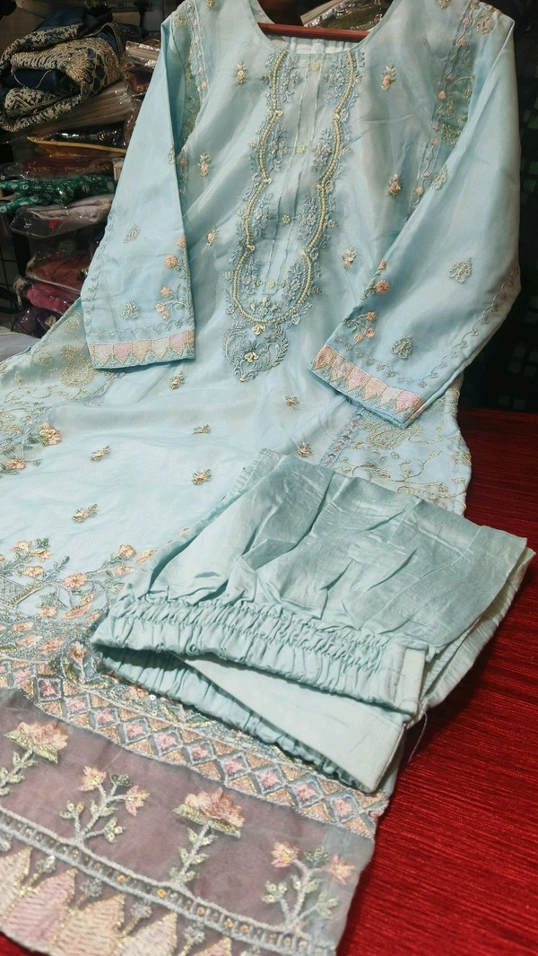 Pakistani readymade offer 1 - Blue, Xxl