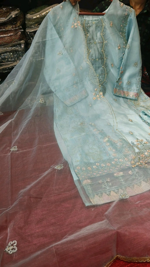 Pakistani readymade offer 1 - Blue, Xxl