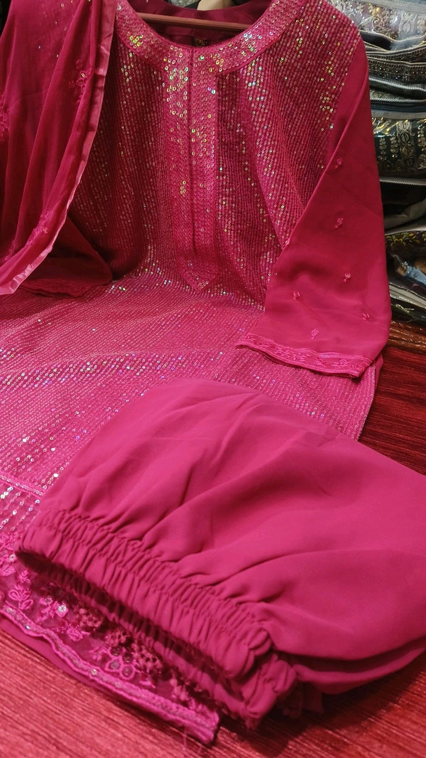 Pakistani readymade offer 1 - Xxl, rani pink