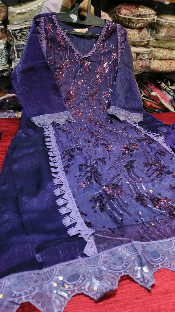 Pakistani readymade offer 1 - Purple, Xxl