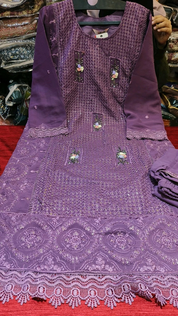 Pakistani readymade offer 1 - Purple, Xxl