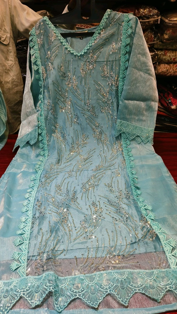 Pakistani readymade offer 1 - Blue, Xxl