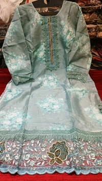 Pakistani readymade offer 1 - Blue, Xxl