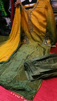 Pakistani readymade offer 1 - omber green, Xl