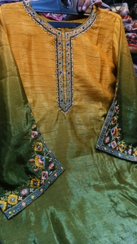 Pakistani readymade offer 1 - omber green, Xl