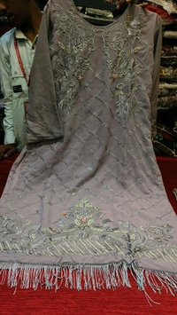  Pakistani readymade offer 1 - dusty purple, Xl