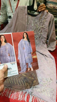  Pakistani readymade offer 1 - dusty purple, Xl