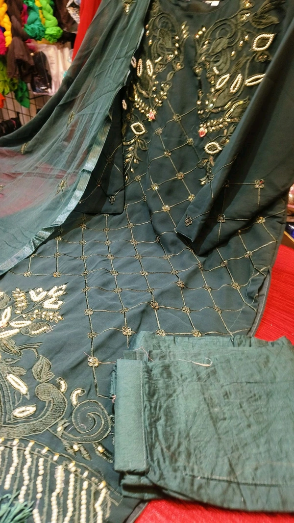  Pakistani readymade offer 1 - dark green, Xxl