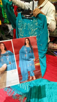 Pakistani readymade offer 1 - rama green, Xxl