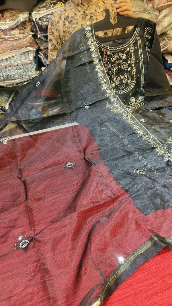 Pakistani readymade offer 1 - Black, Xl
