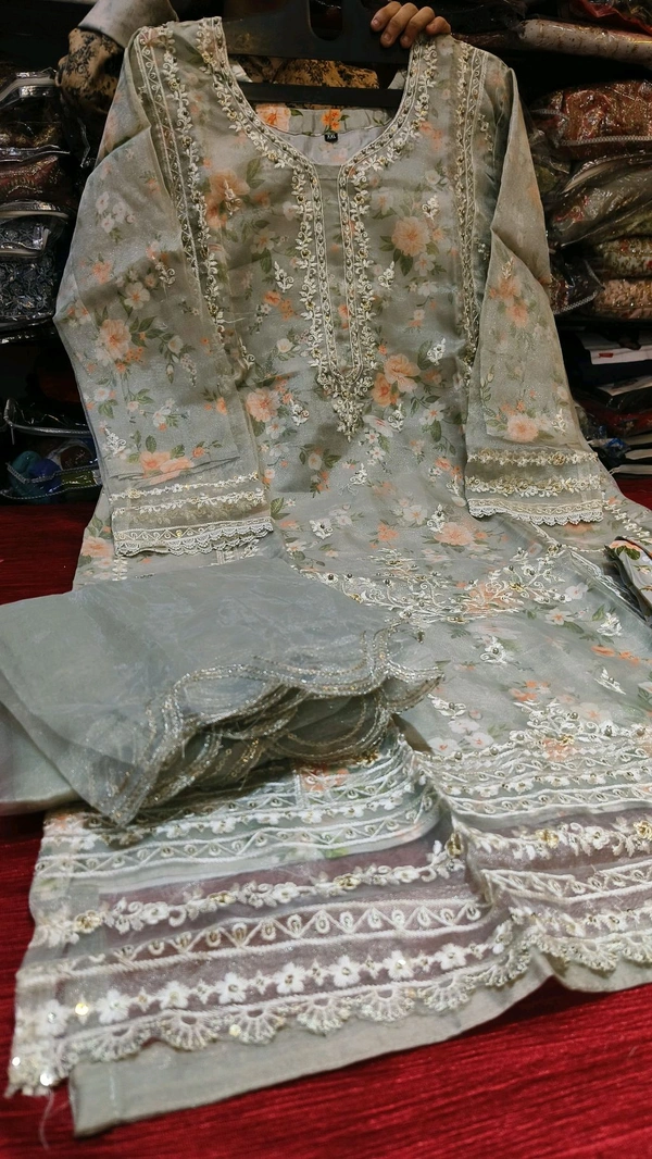Pakistani readymade offer 1 - Gray, Xxl