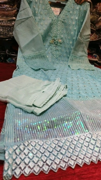 Pakistani readymade offer 1 - Blue, Xxl