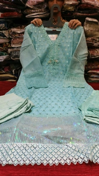 Pakistani readymade offer 1 - Blue, Xxl