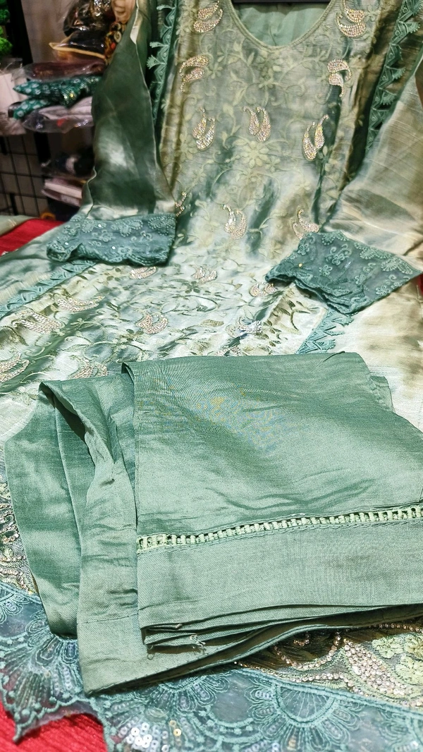 Pakistani readymade offer 1 - Green, Xxl