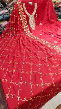 materials zari work fancy suits