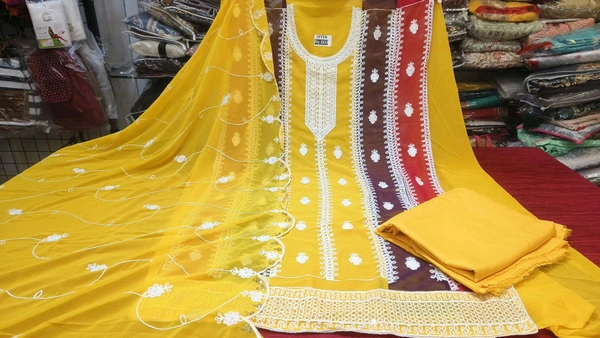 materials zari work fancy suits